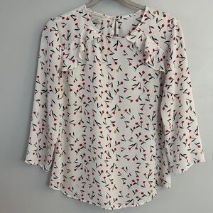 Van Heusen 3/4 Sleeve Blouse